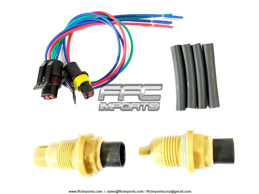 A604 40TE 41TE 41TES MOPAR Input Output Speed Sensor SET with AFT Wire Harness