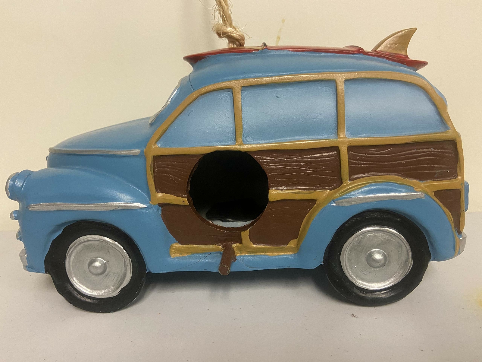 SURF VAN Bird House Resin Outdoor Hanging Decoration