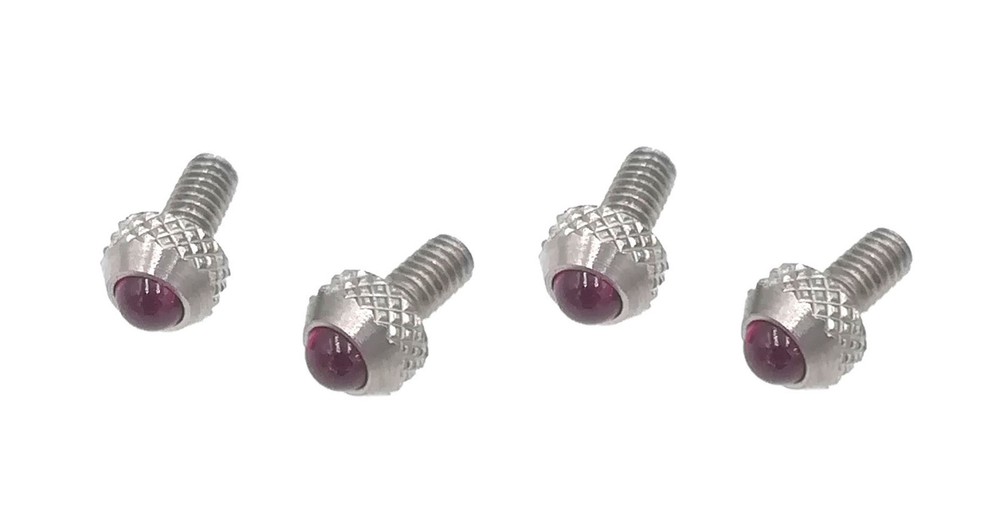 4 Pcs Ball Point Contact Points For Drop Indicators Linear Gage Ruby Tips M2.5