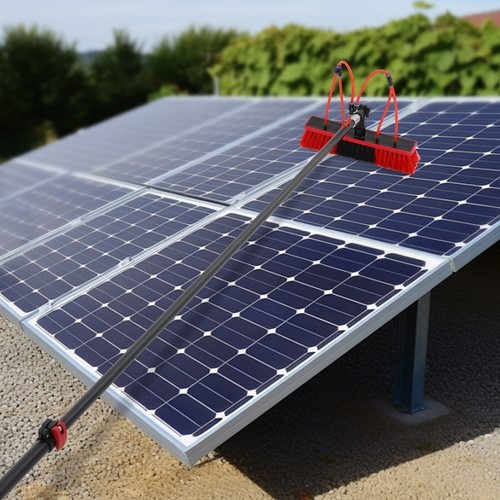 Water Fed Cleaning Brush Tool Window Cleaning & Solar Panel Cleaning