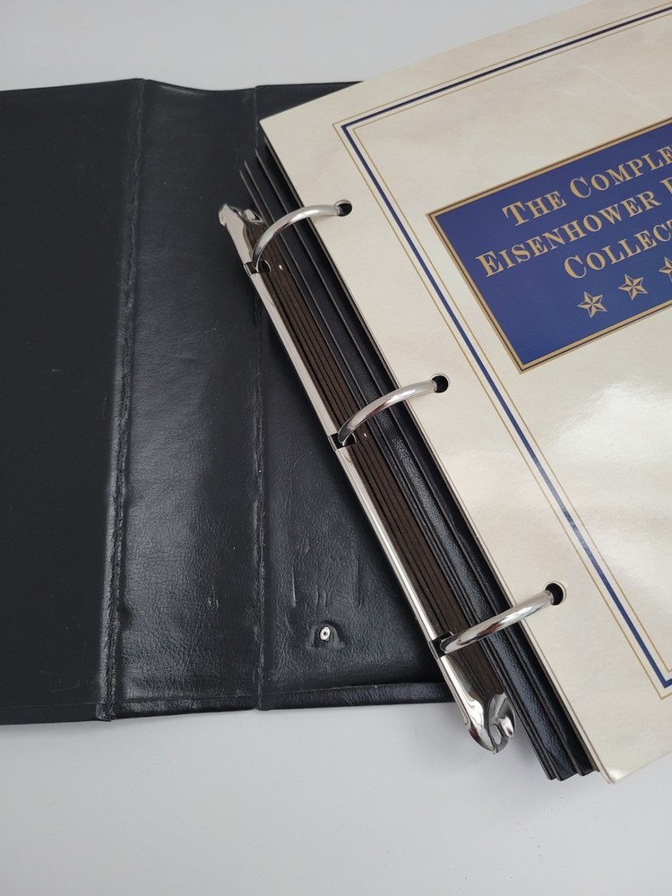1971–1990 Eisenhower Dollar Collection • 30 Coins • Silver & Clad • PCS Folder