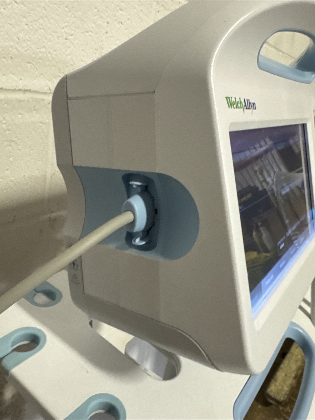 Welch Allyn Connex 6000 VSM Vital Signs Monitor + NIBP BP Temp Battery Good