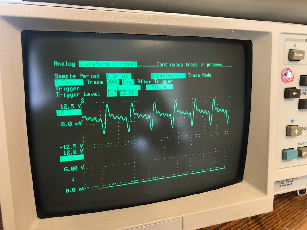 HP 1631D 43 state & 16 timing channels Logic Analyzer & Digitizing Oscilloscope