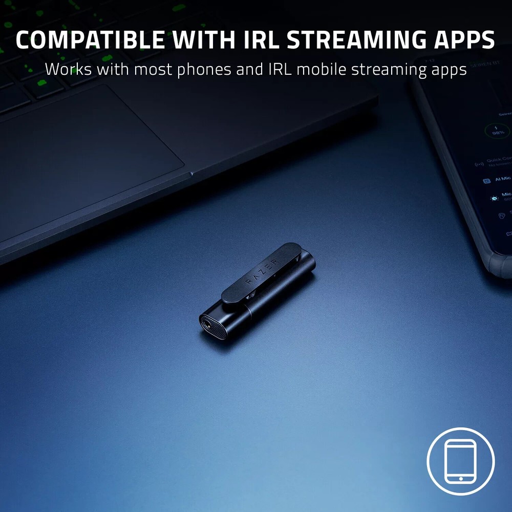 Razer Seiren BT Bluetooth Microphone for Mobile Streaming