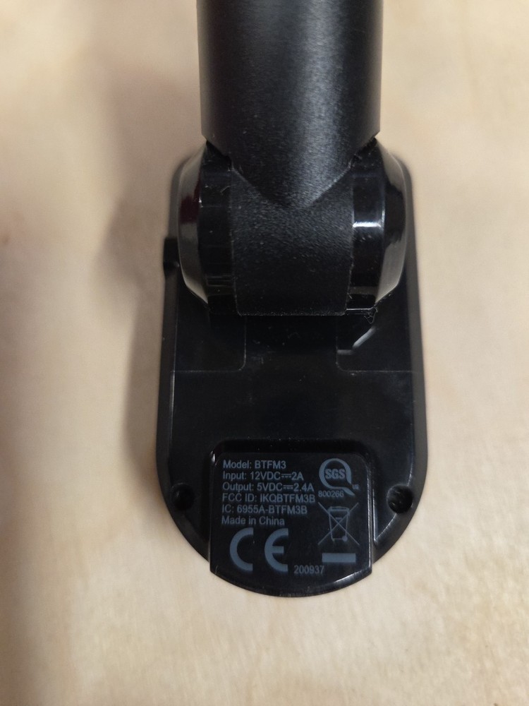 Used Scosche BTFM3 Wireless FM Transmitter Hands Free