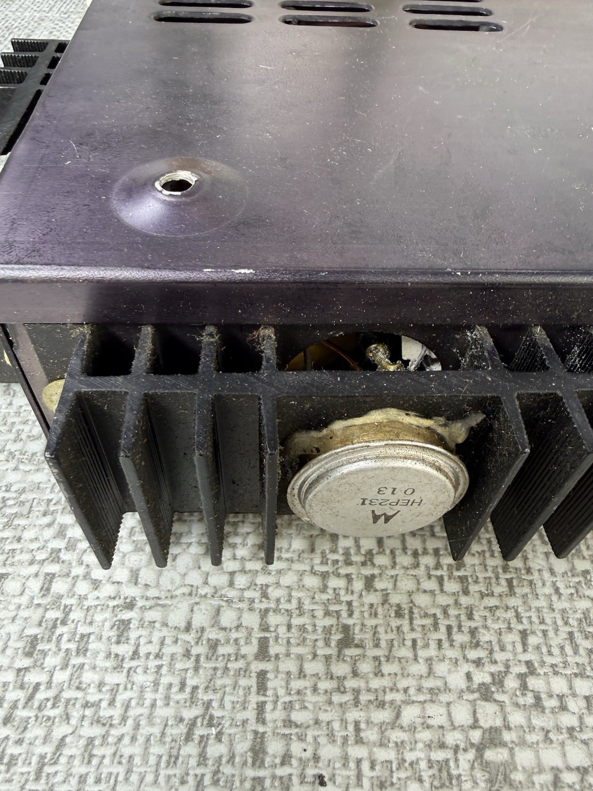 Vintage CB Amplifier WAWASEE ELECTRONICS BLACK CAT JB-75A UNTESTED Original Box