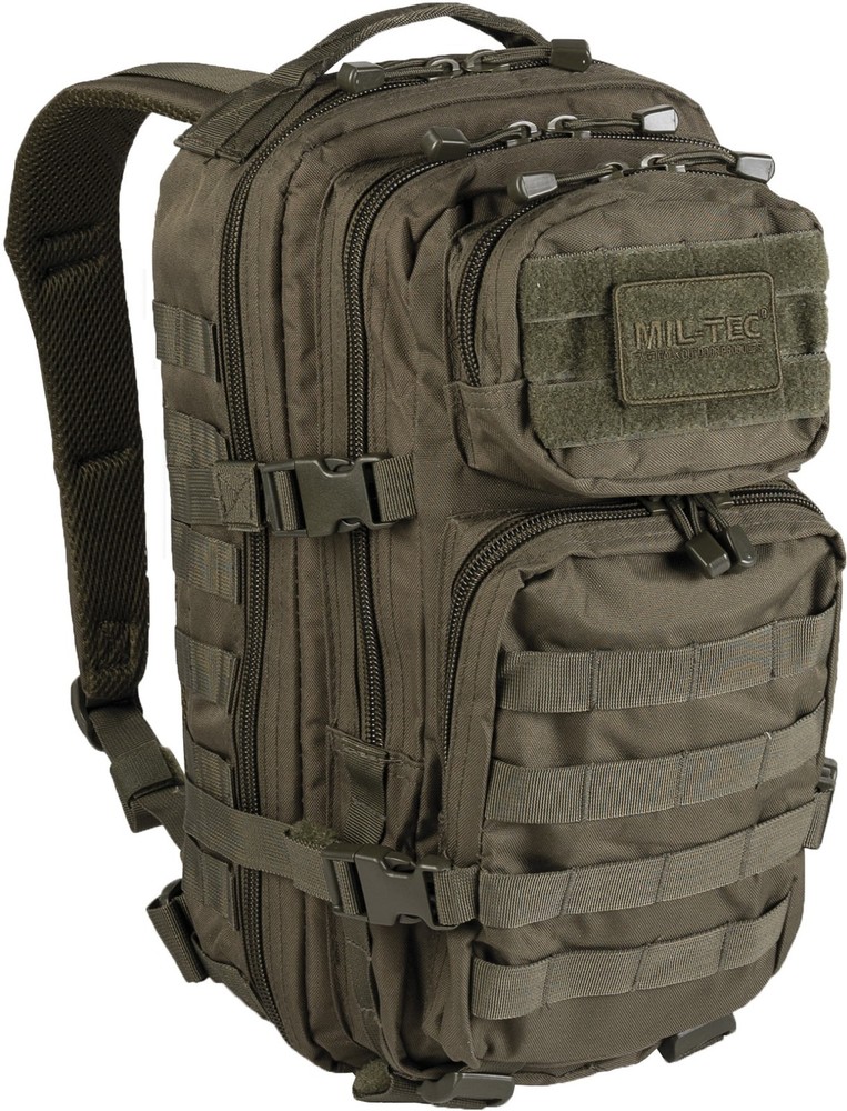 MIL-TEC 20L Assault Pack, Olive Drab, 14002001 Daypack