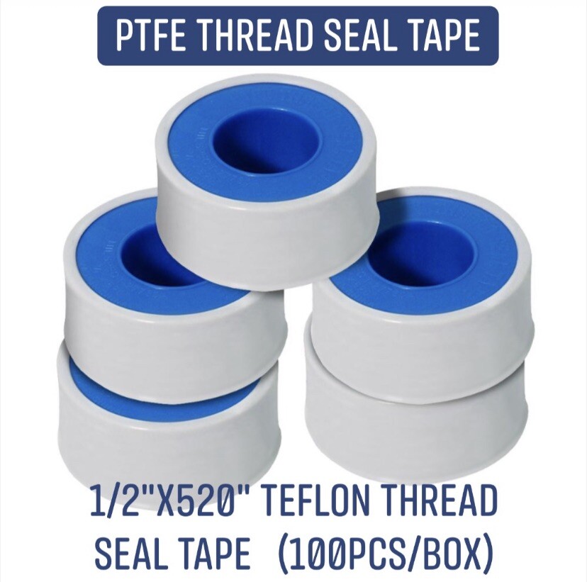 1/2"x520" Teflon Thread Seal Tape   (100pcs/box)