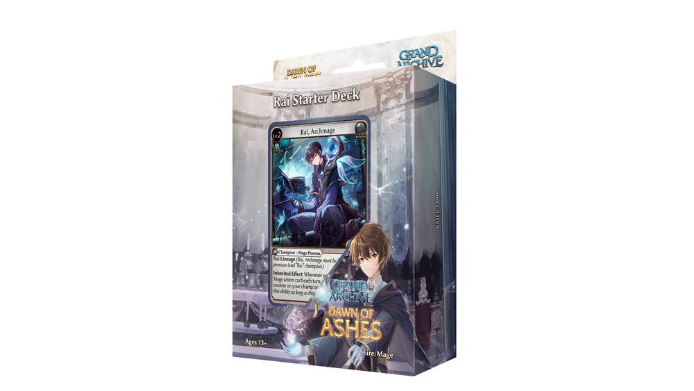 Grand Archive Dawn of Ashes Alter Edition 3x Starter Deck Bundle