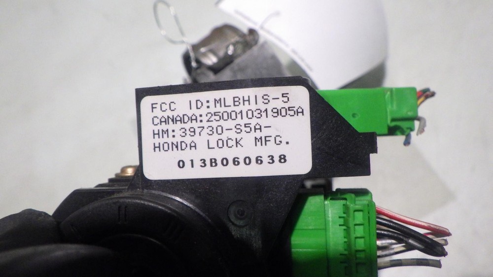 01 HONDA CIVIC Ignition W/Key