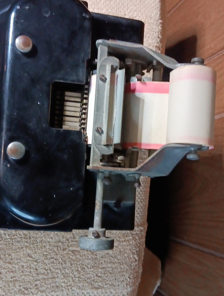 Vintage 1930s RC Allen 95 Calculator Adding Machine Nice Paint Read Description