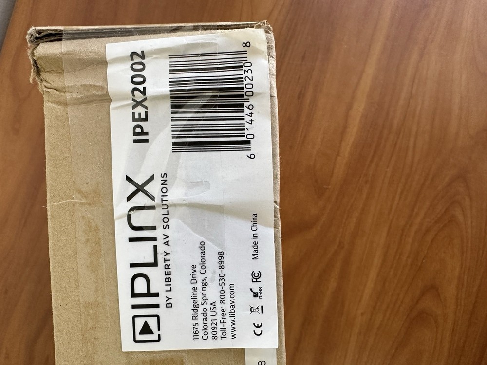 Liberty AV IPEX2002 HDMI over IP Decoder Scalable 1080p