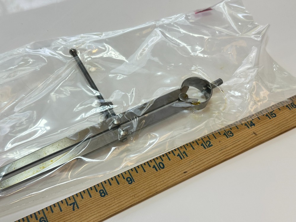 NEW Starrett 83B-12 Yankee Spring-Type Outside Divider, 12", Quick-Spring Nut