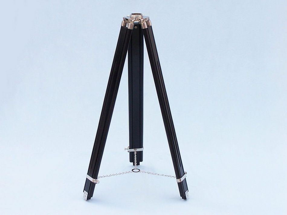 Floor Standing Chrome Theodolite 62"