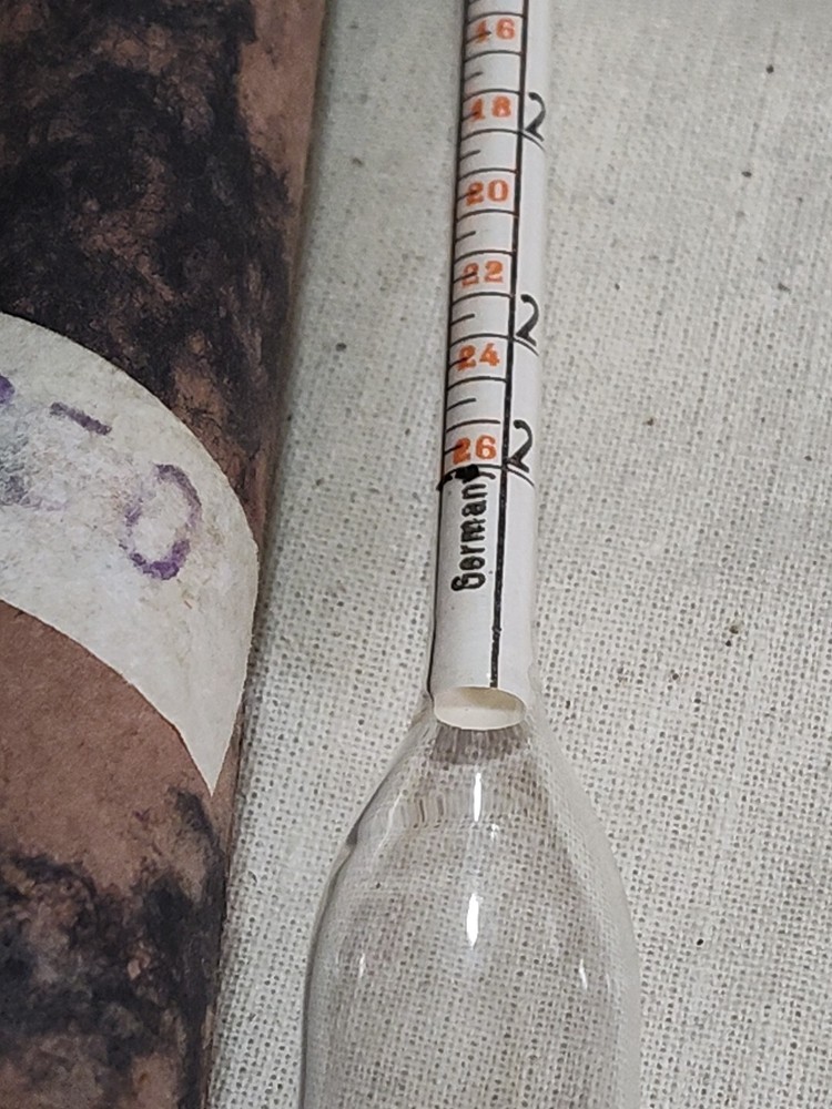 Vintage Hydrometer From Germany D10