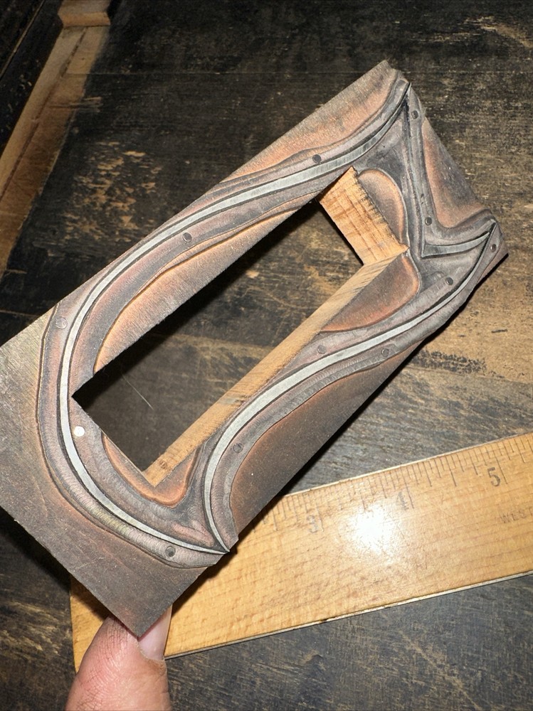 Print Block “ Border Frame Banner “ Room For Type