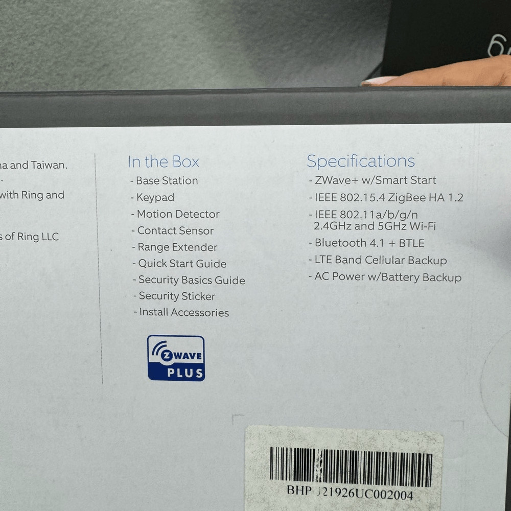 Ring Security System Bundle Motion Detector Solar Panel Install Acessories + Mor