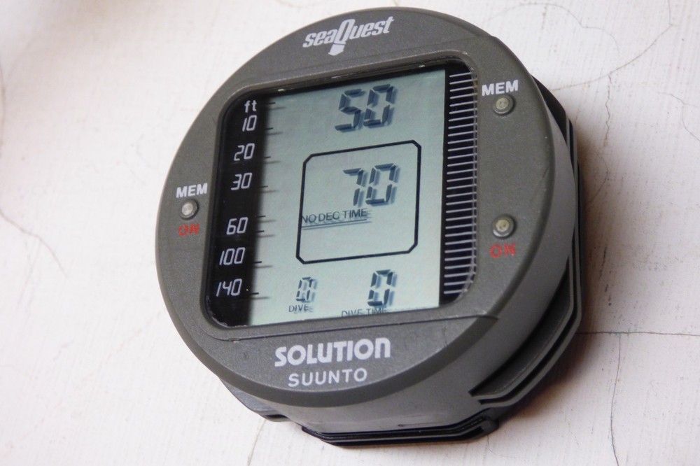 US DIVERS SM26 pres, Regulator, w Suunto SOLUTION Computer, 1st 2nd Stage Bundle