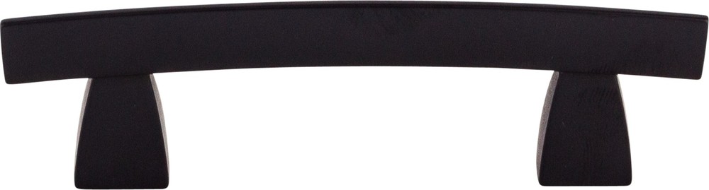 Top Knobs TK3BLK Arched Pull 3" (c-c) Flat Black