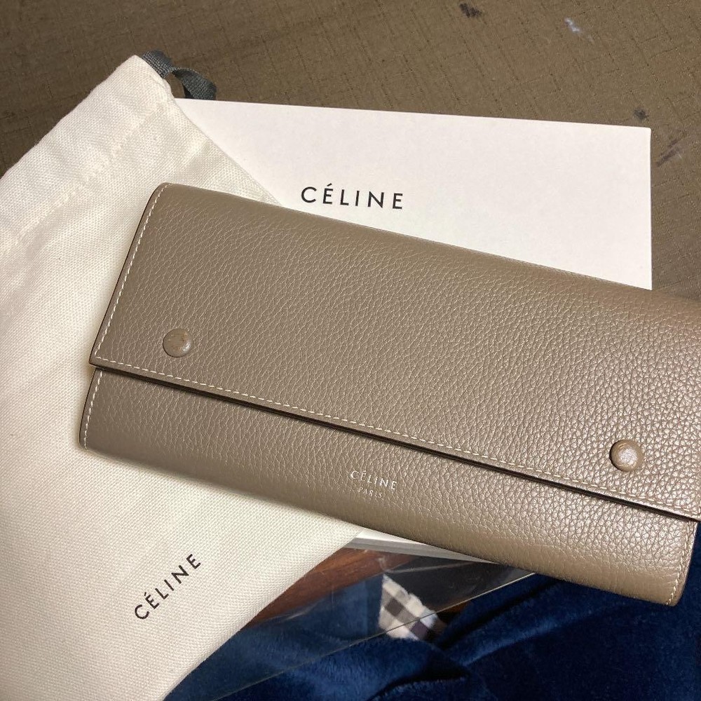 CELINE Long Wallet From Japan