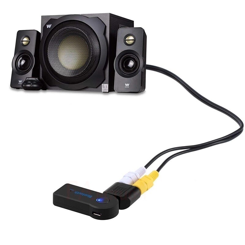 Wireless Bluetooth Receiver 3.5mm AUX Audio Stereo Music Home Car Adapter TO