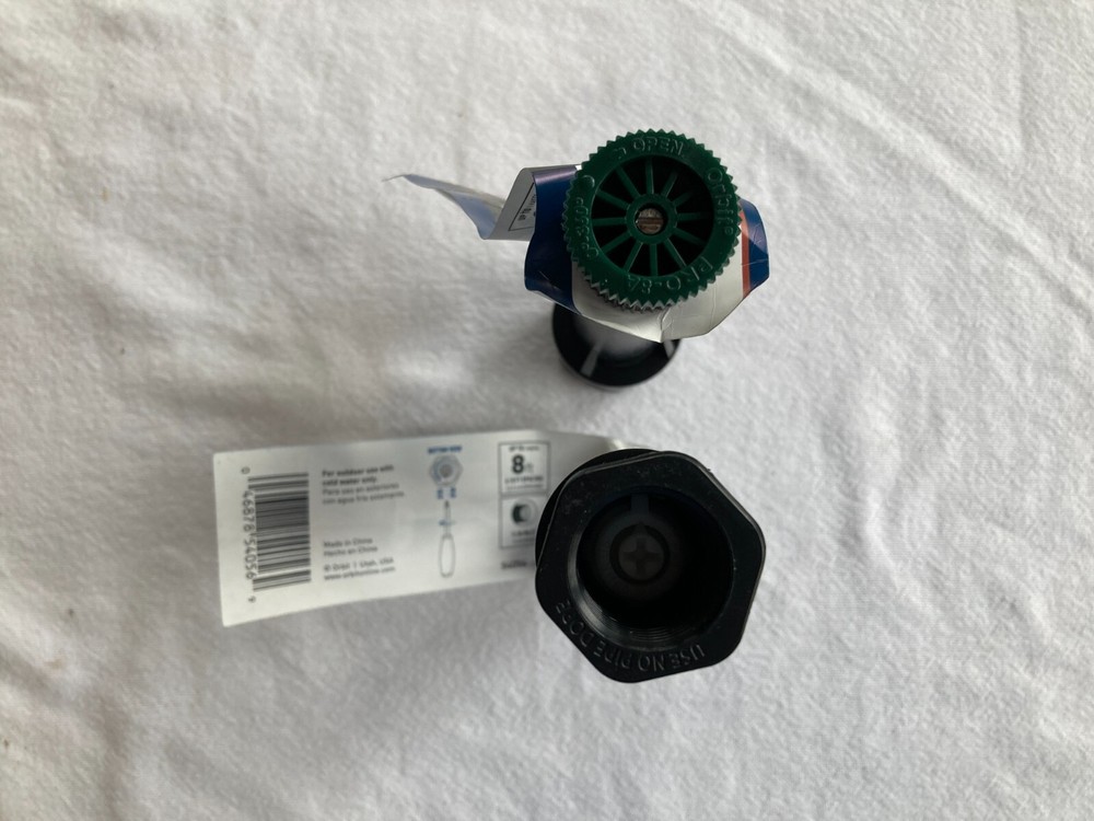 (2) Orbit 54056 Shrub Sprinkler Pressure Regulated 8ft Adj Pattern Irrigation
