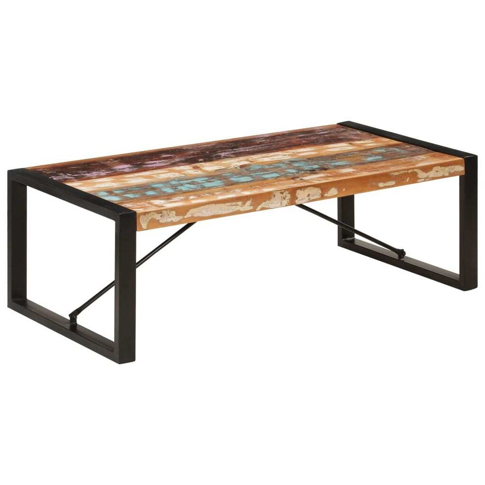 Coffee Table Sofa End Table Side Table Solid Wood Reclaimed 47.2 Inch vidaXL