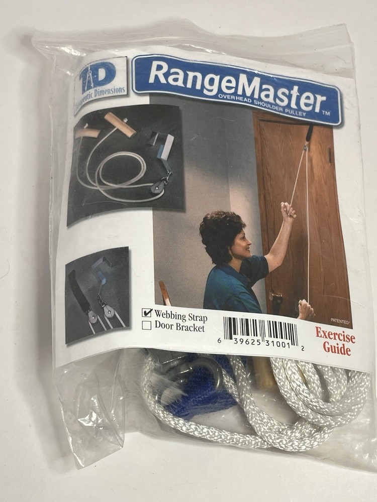 RangeMaster Overhead Shoulder Pulley Webbing Strap New