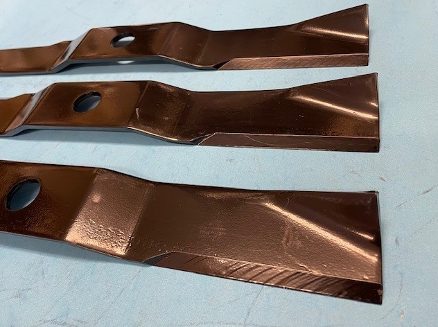 3 blades for Case IH & for New Holland 60" mowers 84521625 DX25E T1030 TZ25DA