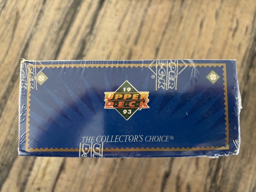 1993 Upper Deck Baseball Series 2 Factory Sealed Box