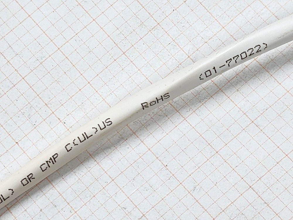 ComTran 34848 18/8C Plenum Stranded Security/Alarm/Control Cable CMP White /50ft