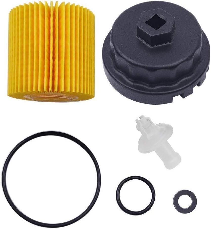 Genuine Oil Filter with Wrench for Toyota, Lexus, RAV4, Camry, Tundra, Highlande