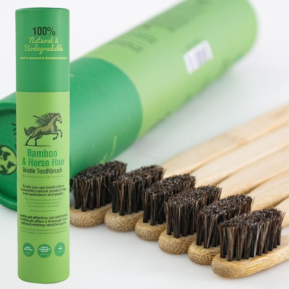 Guy Soft Natural Bristle Bamboo Toothbrush