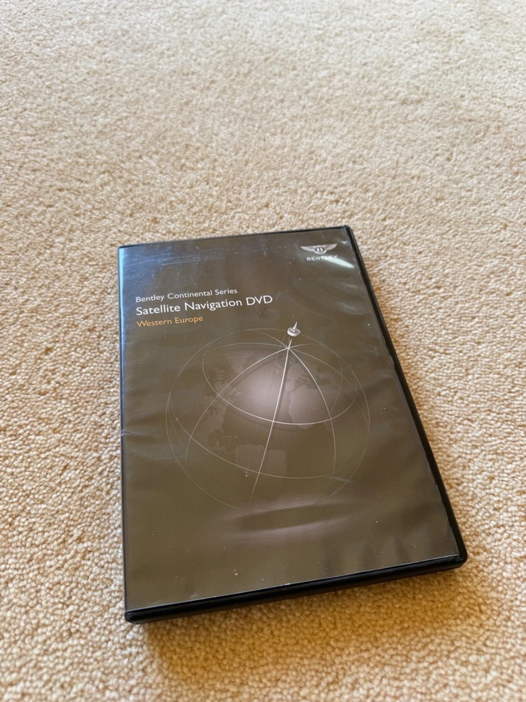 BENTLEY HDD Continental Satellite Navigation Sat Nav Map Update DVD Disc 2013