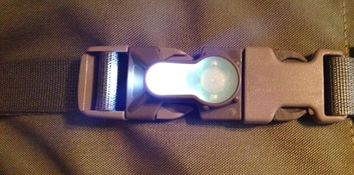 DLP Tactical S-Lite Emergency Side-Release Buckle Mount Strobe Marker Light