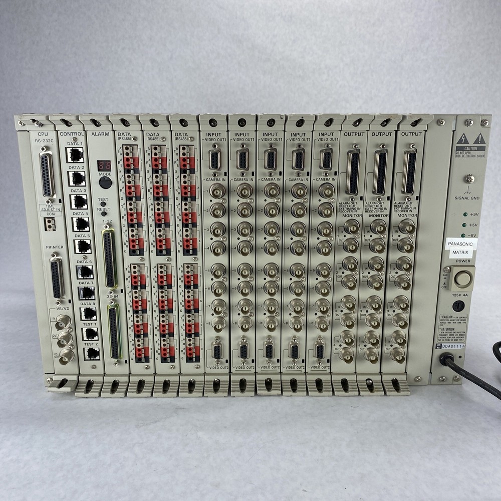 Panasonic Matrix Switcher WJ-SX550c