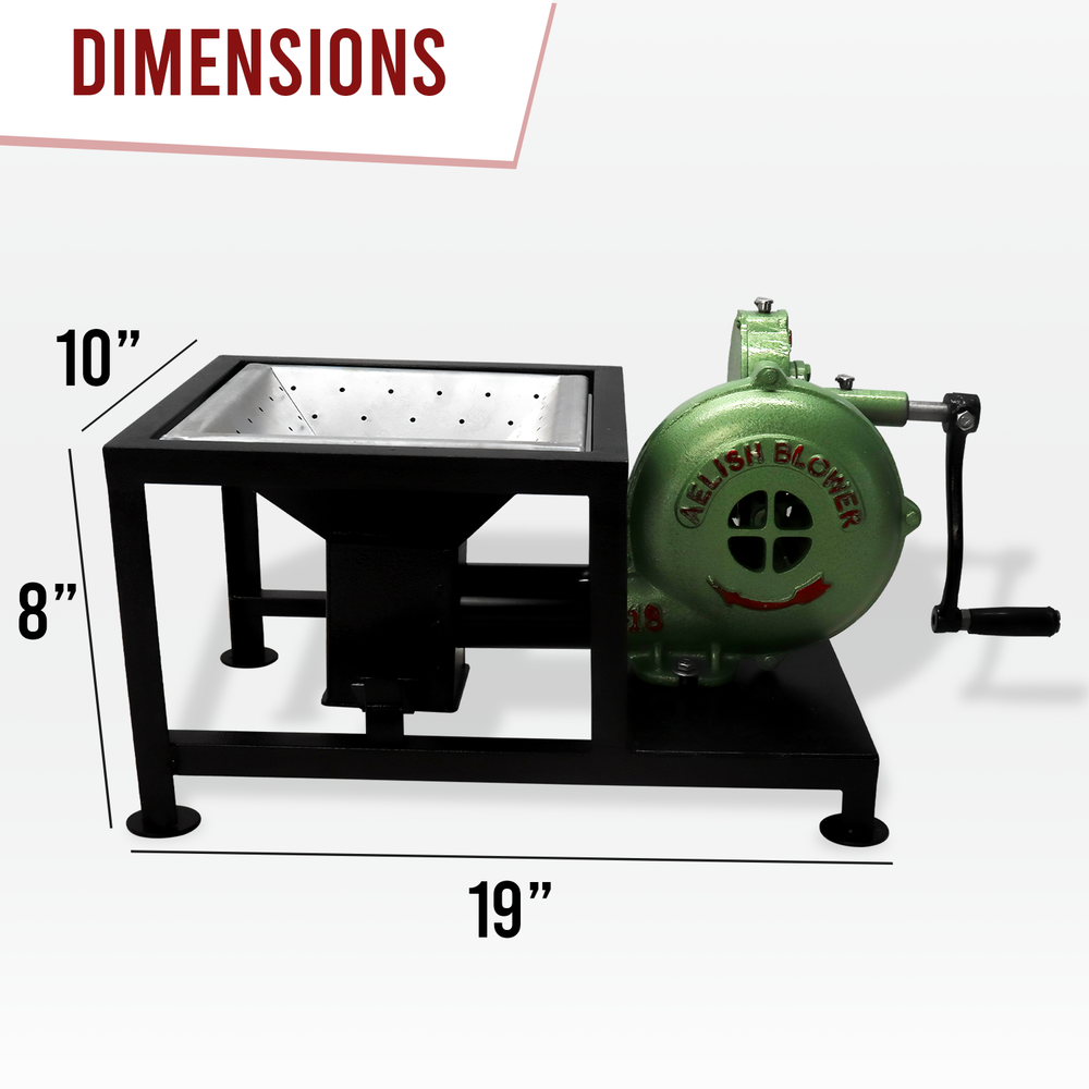 SIMOND STORE Blacksmith's Forge Pedal Type Handle Hand Blower