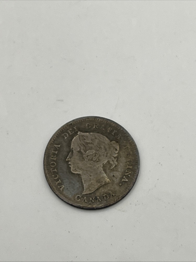 1897 Canada 5 Cents - Silver