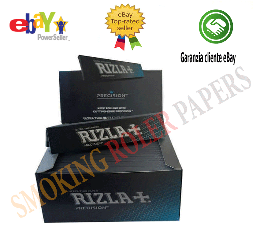 Rizla PRECISION KING SIZE Cartine Scatole Da 50 Libretti