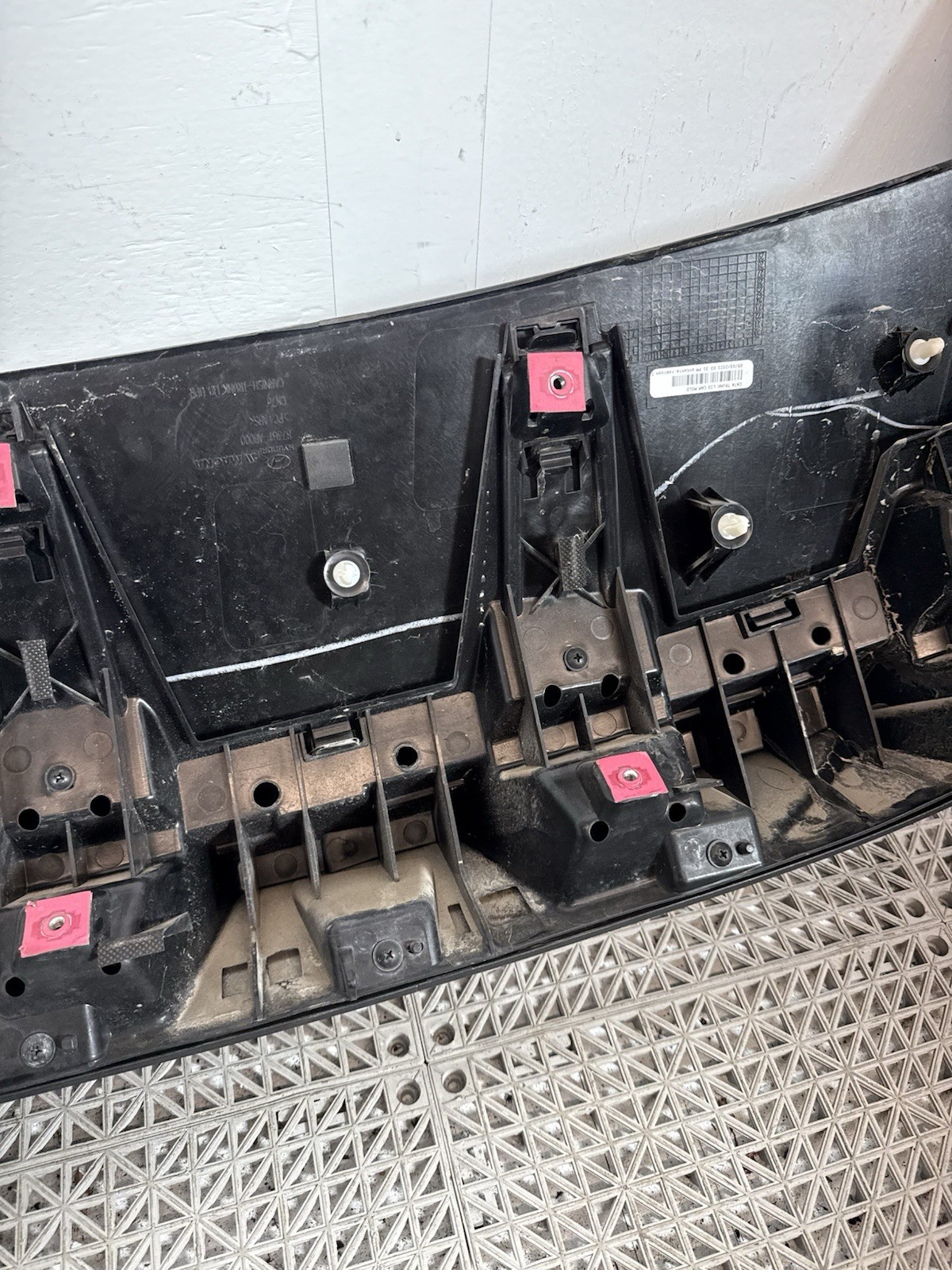 ⭐️ 2021-2023 HYUNDAI ELANTRA TRUNK LID UPPER MOLDING SPOILER PAINTED GRAY OEM