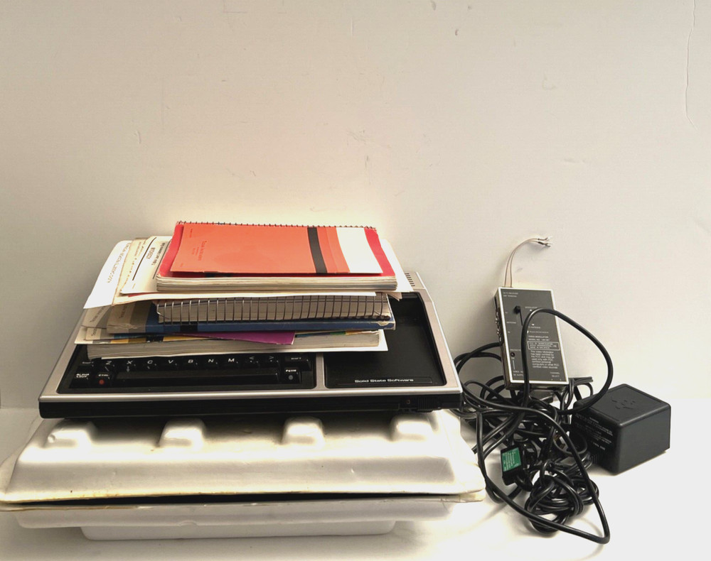 2) Texas Instruments TI-99/4A Computer w/ 1 Power Supply & Manuals Untested