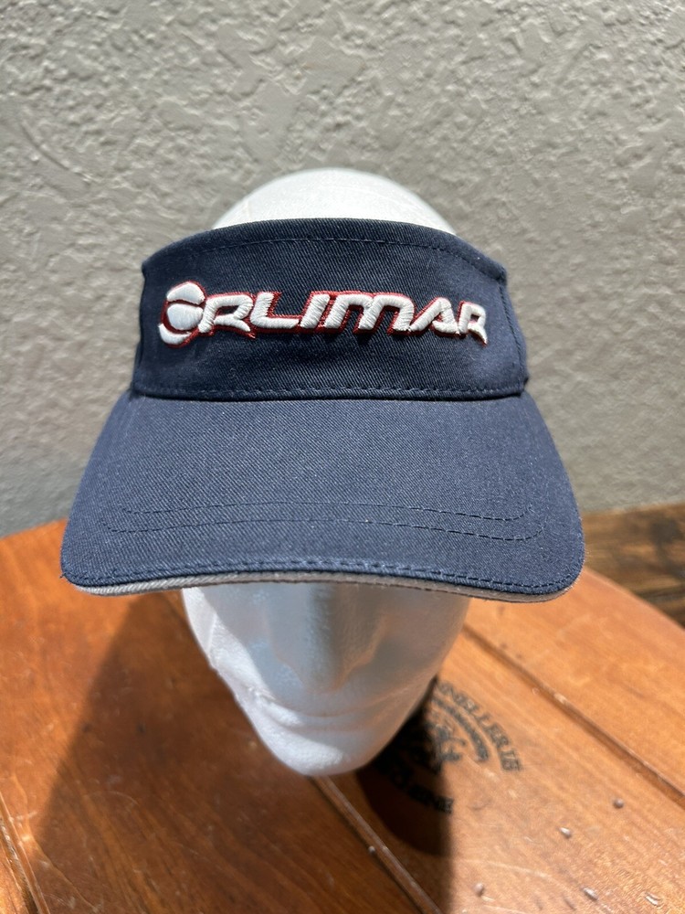Orlimar Navy Blue Golf Visor Adjustable Strapback — Vintage