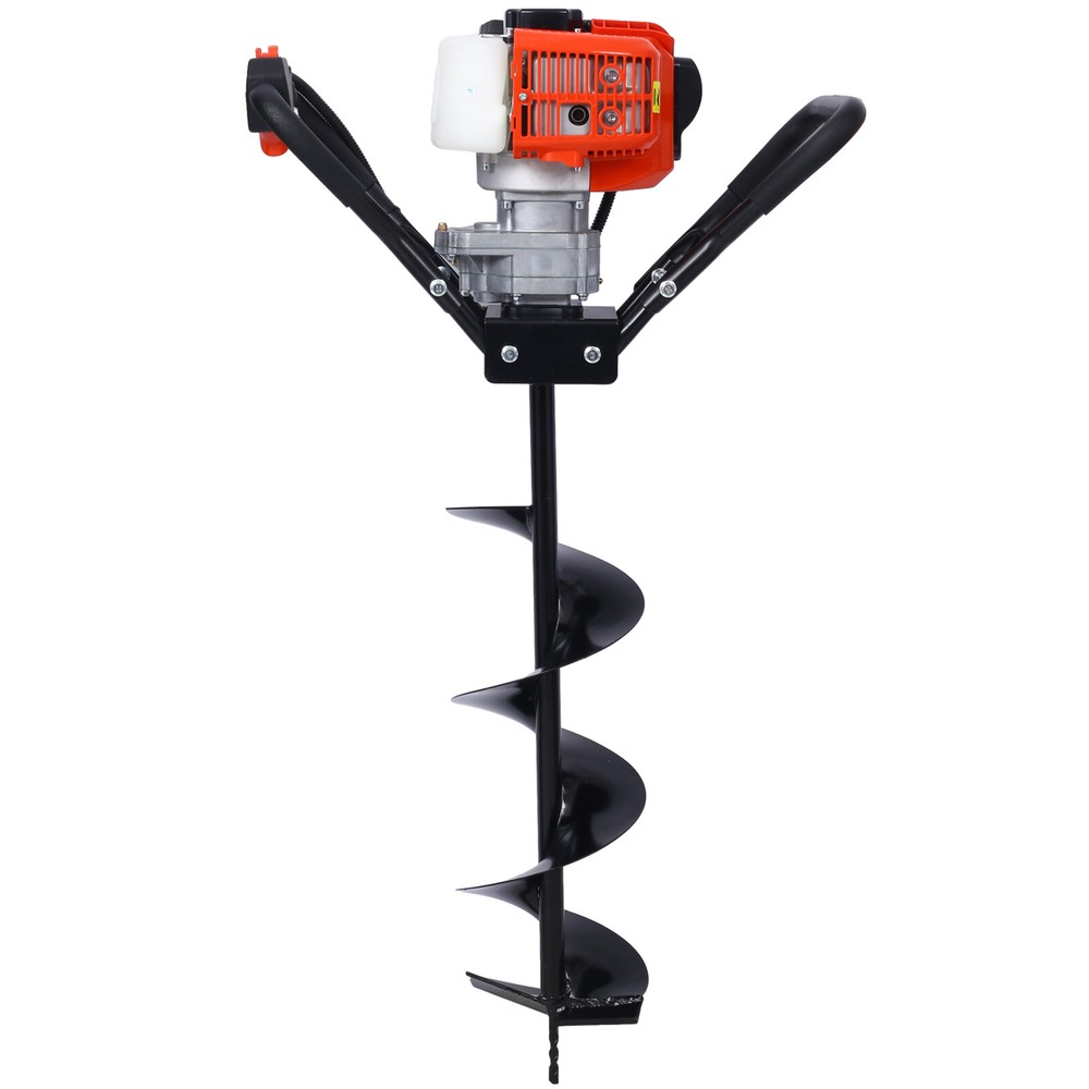 V 52CC 2-stroke petrol post-hole digger Single auger EPA machine