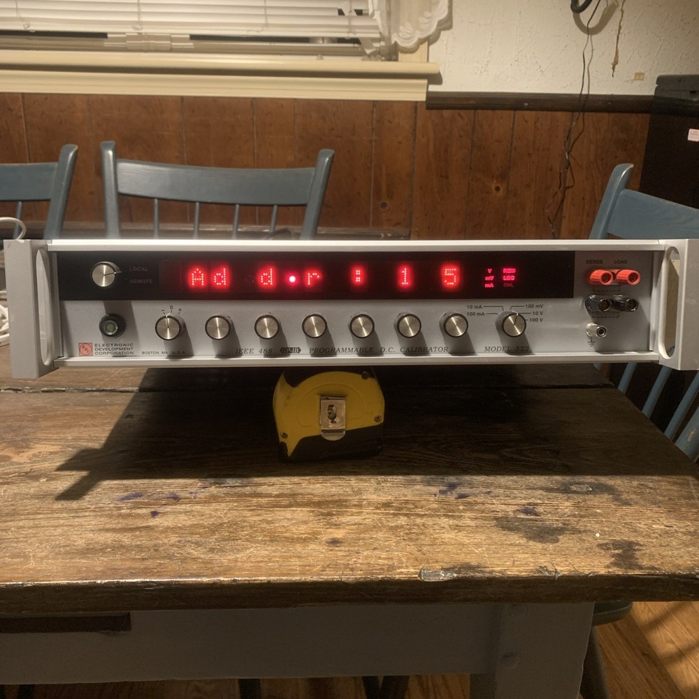 Electronic Development Corporation Programmable DC Calibrator Model 522