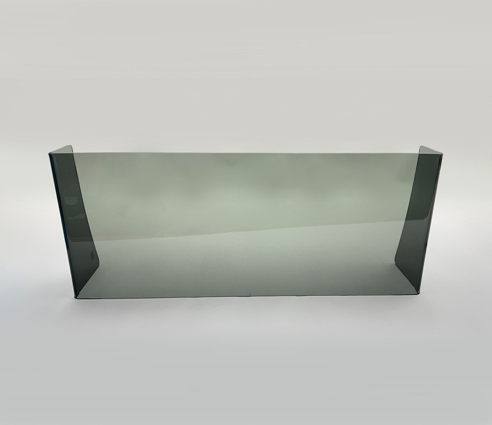 New Generic Center Console Boat Windshield Smoke 25" inside Size, 1/4" Thick