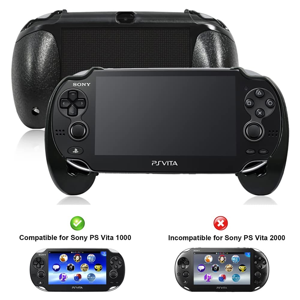 OSTENT Durable Joypad Plastic Flexible Bracket Holder Hand Handle Grip Black