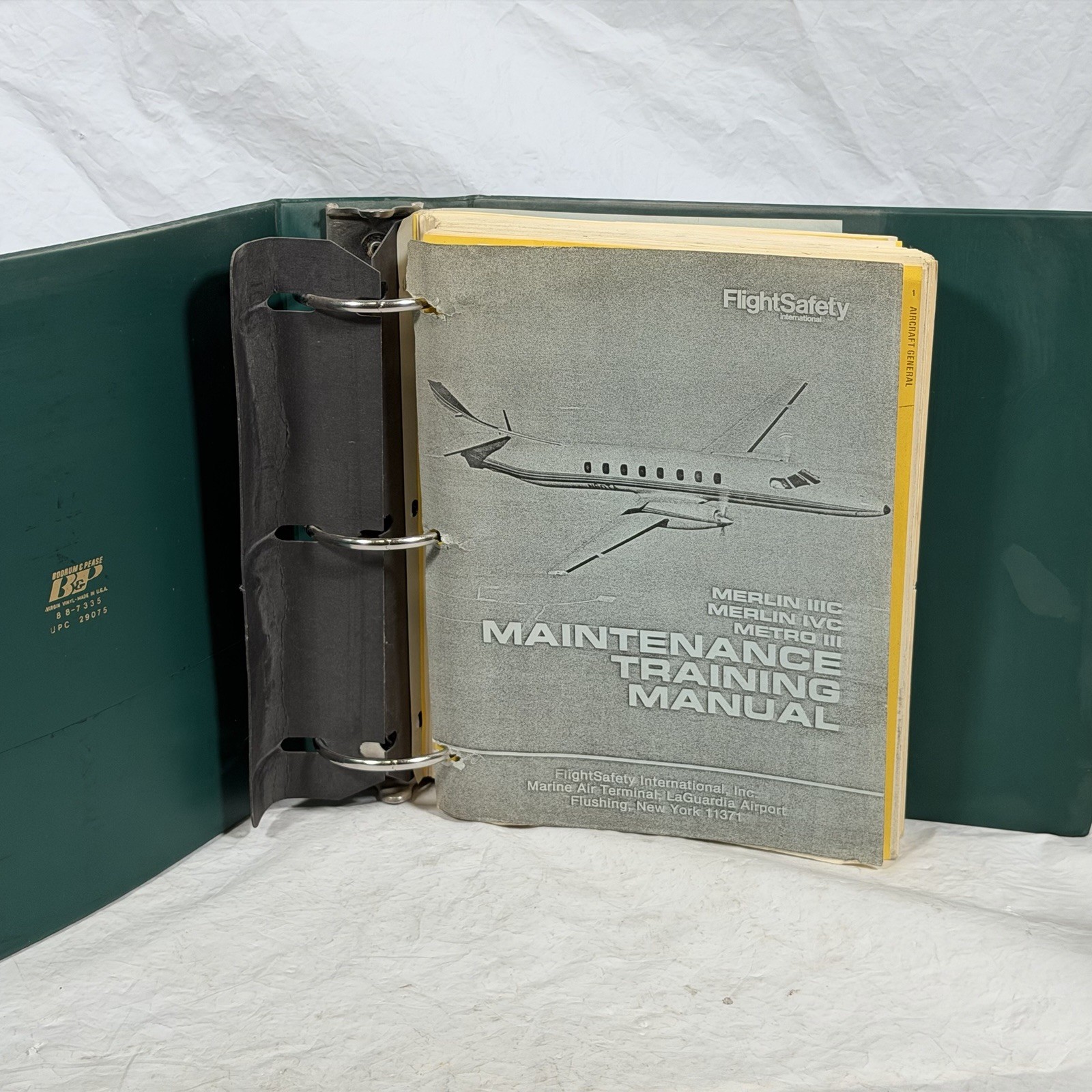FlightSafety Merlin IIIC Merlin IVC Metro III Maintenance Training Manual