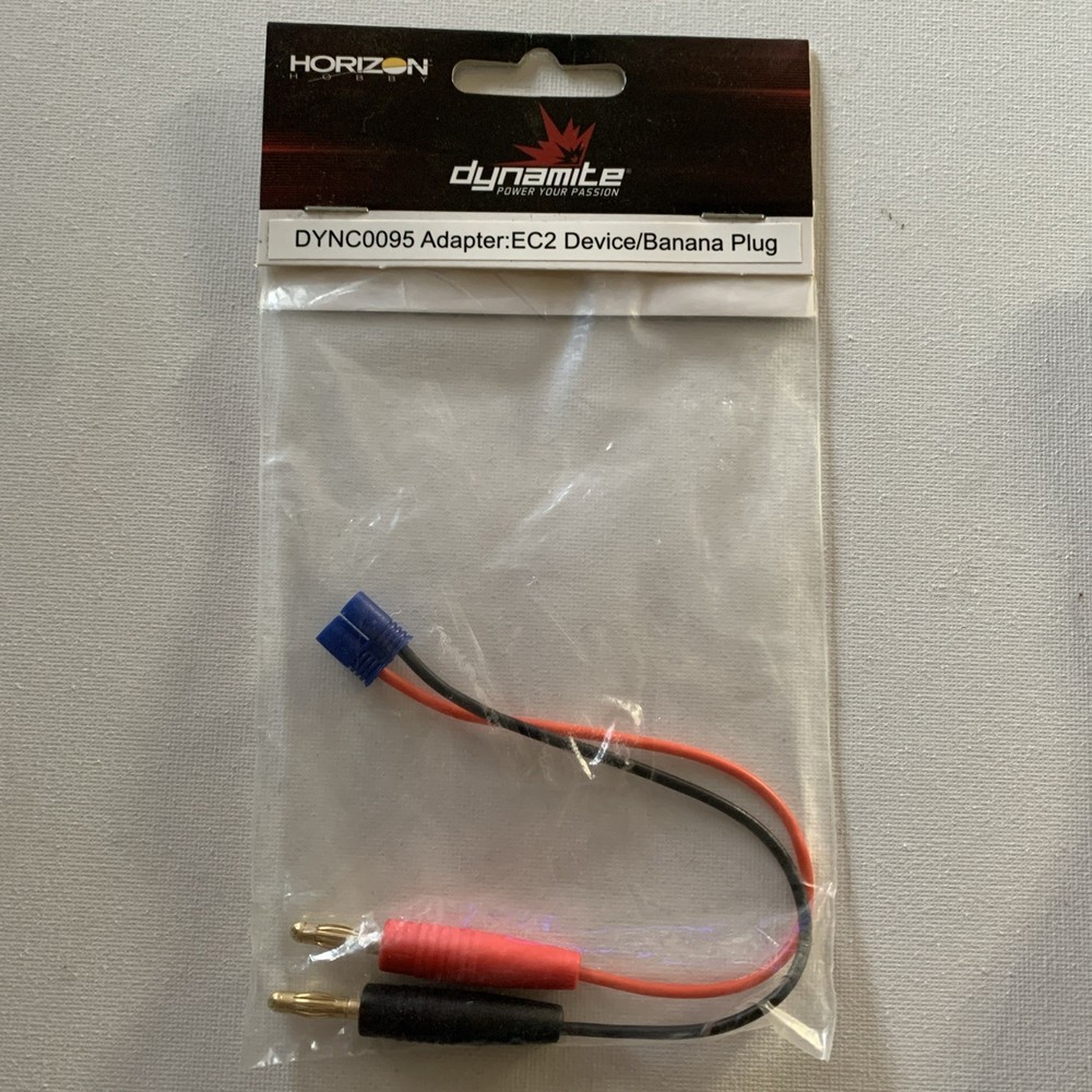 Dynamite EC2 Device/Banana Plug Adapter DYNC0095 NEW