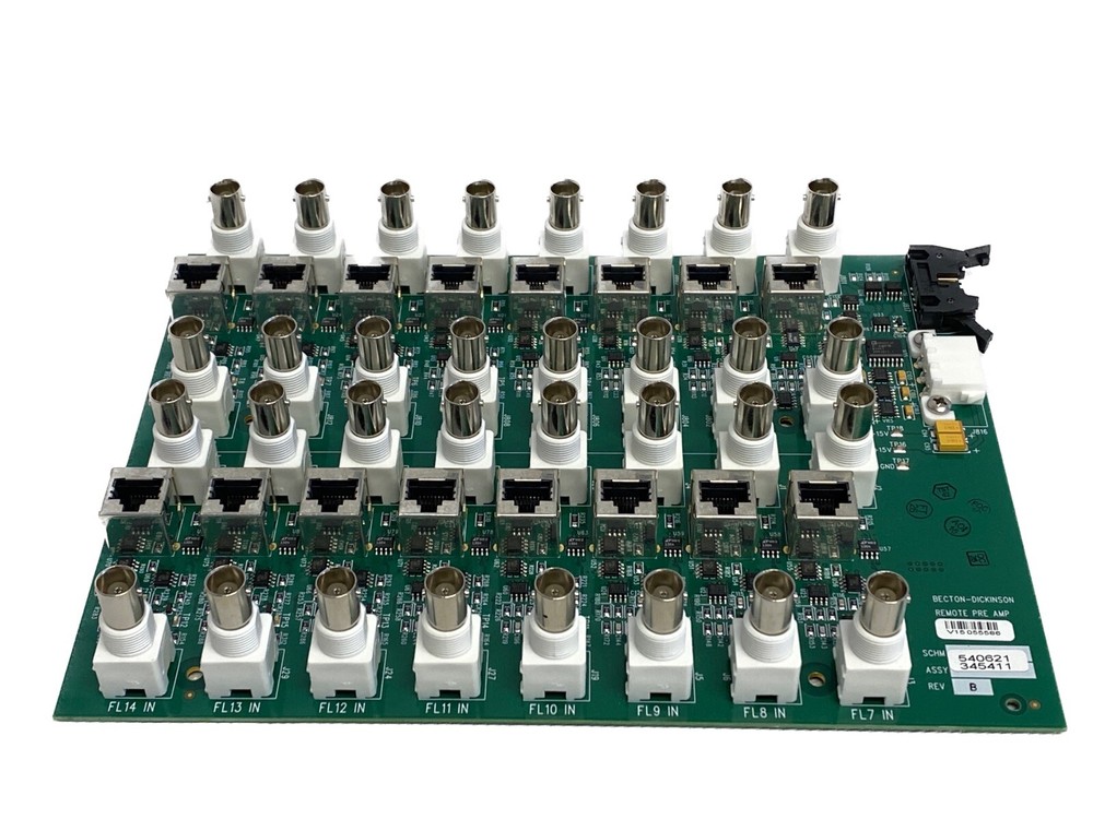 BD Becton Dickinson LSR Flow Cytometer Remote Pre-Amp 540621 345411 Rev B