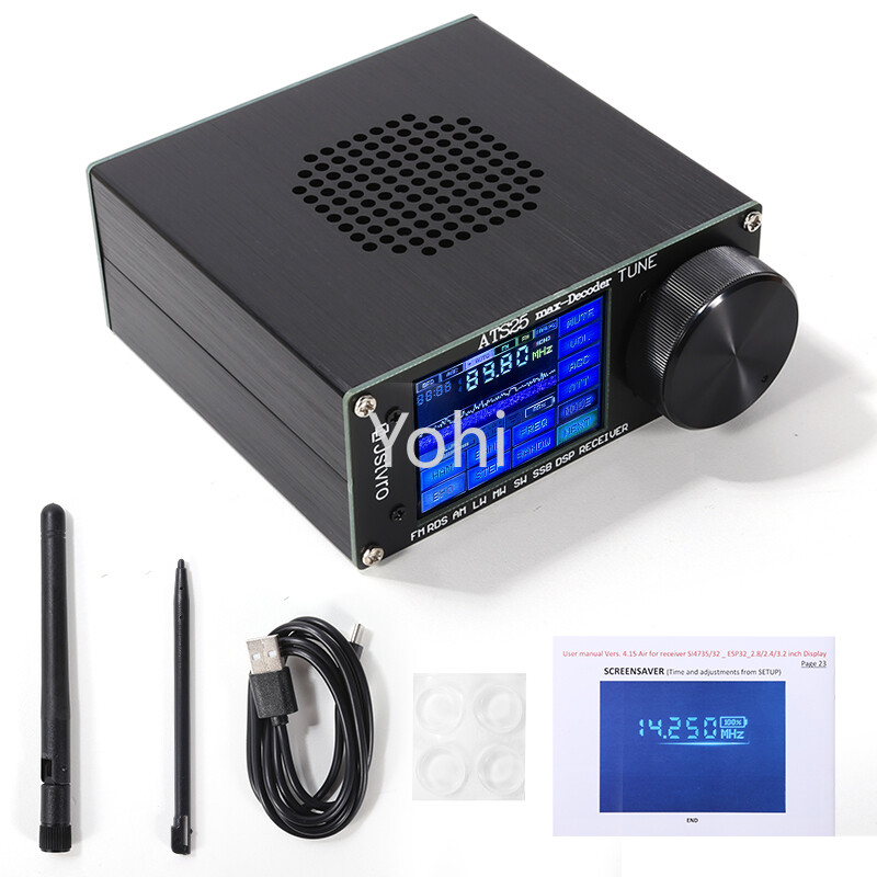 ATS25 Max Decoder Si4732 Full Band Radio Receiver Support CW RTTY FT4 FT8 LSB SW